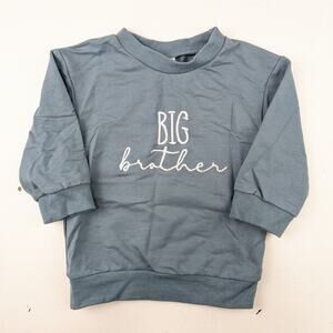 Blue "Big Brother" Sweatshirt - 18-24 months
